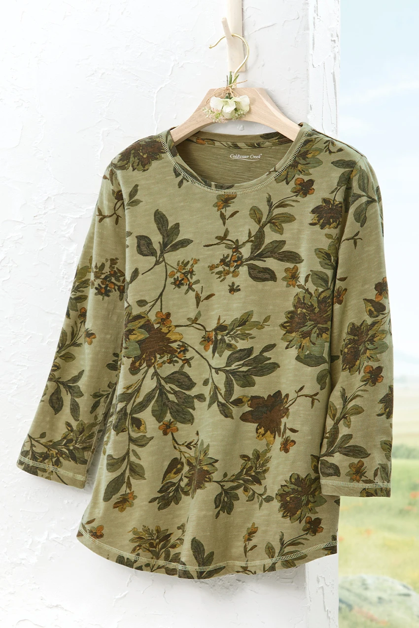 Woodland Impressions Slub Tee