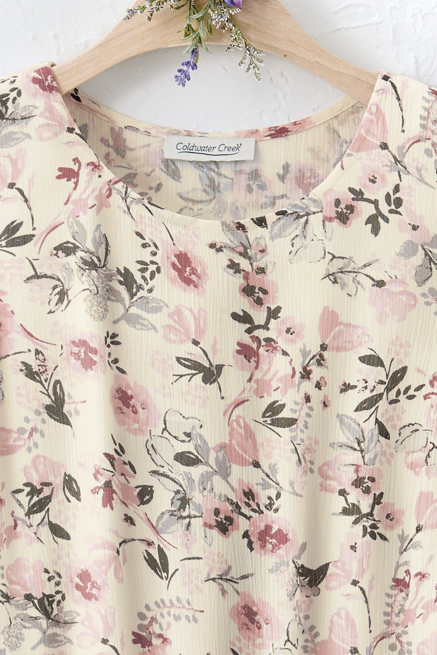 Botanical Essence Woven Tank