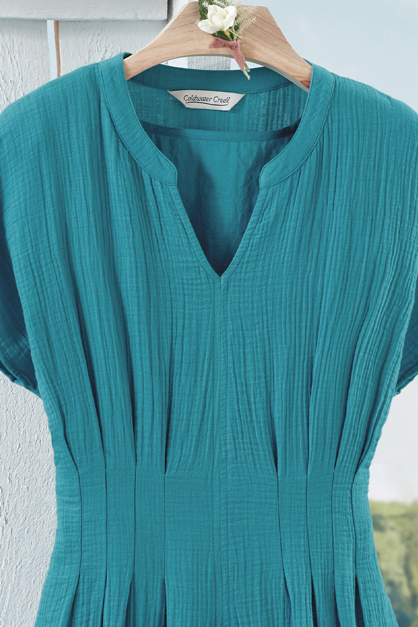 Celeste Cotton Gauze Dress