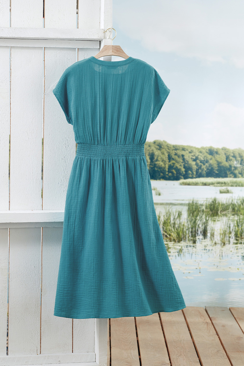 Celeste Cotton Gauze Dress