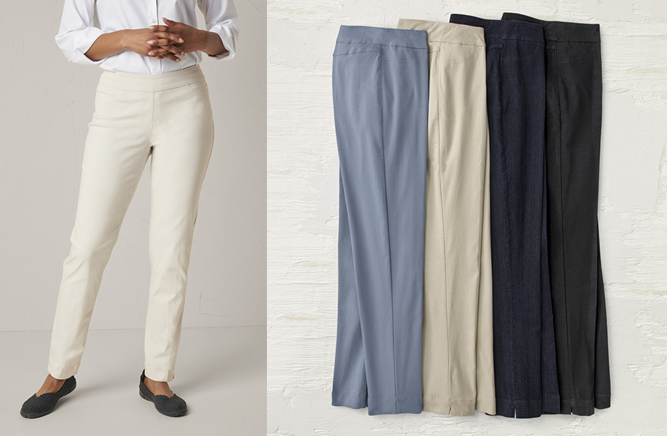 Indigo & Honey Palazzo Pants - Coldwater Creek