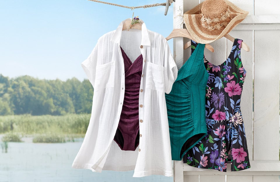 Get a jump on the season with exclusive swim styles.