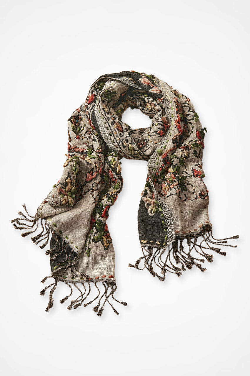 小物 Creek Angler's Device / Fleece Scarf embroidered-journey-