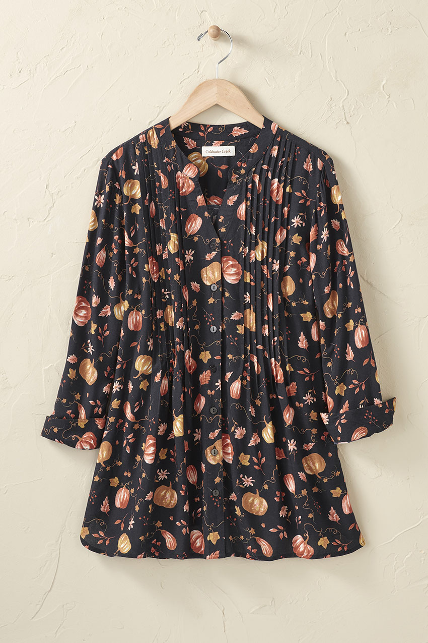 Pumpkin Charm Tunic - Coldwater Creek