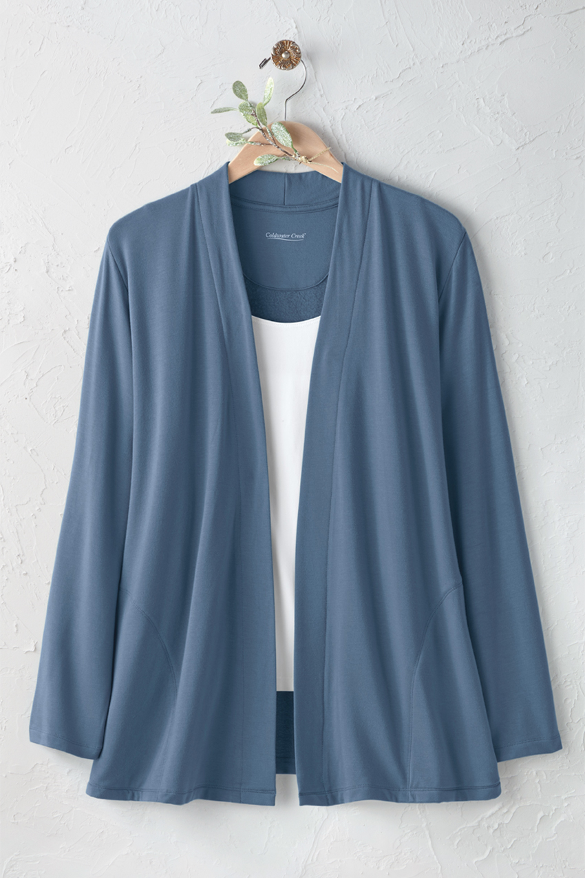 Superbly Soft Lounge Cardigan - Coldwater Creek