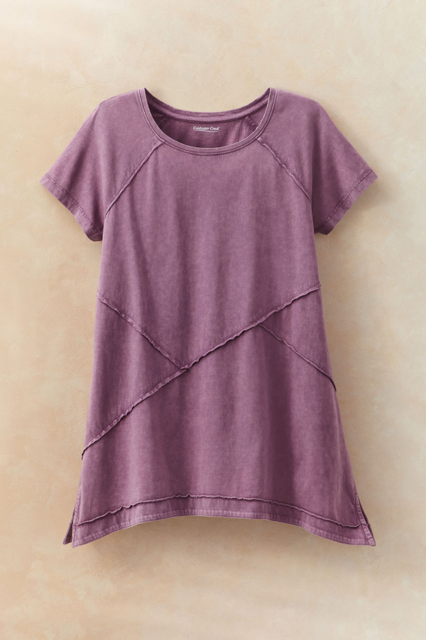 ★WV Project☆Twist Washed Short Sleeve Knit★ WV PROJECT] Twist Washed Short Sleeve Knit ニット