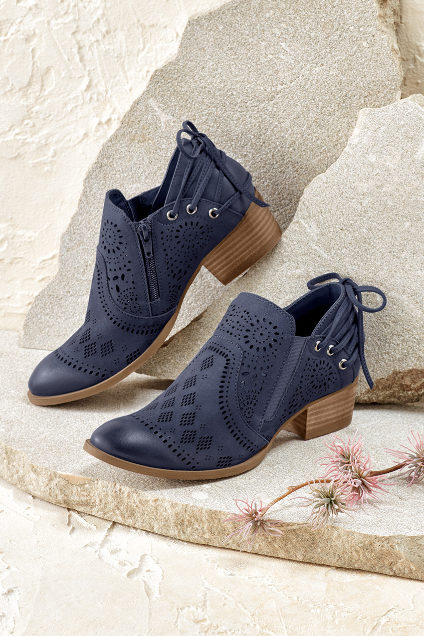 Breckenridge Ankle Booties by Walk With Me™ - Coldwater Creek