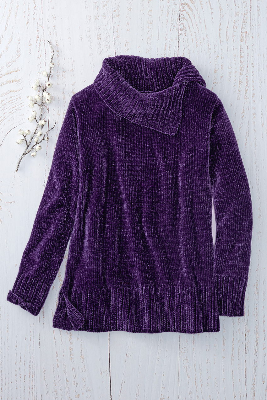 Lustre Chenille Sweater - Coldwater Creek