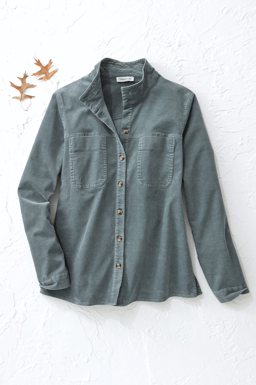 Stretch Corduroy Shirt - Coldwater Creek