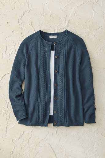 Lightweight Peaks Cardigan - Coldwater Creek