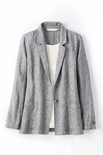 ジャケット・アウター Boyfriend Linen Jacket 36 linen-boyfriend-