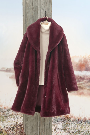 Plush Touch Coat - Coldwater Creek