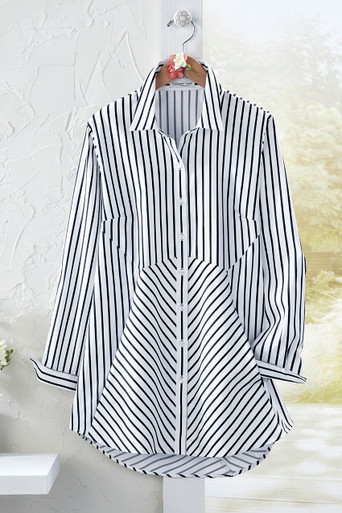 トップス TODAYFUL Stripe Long Tunic TODAYFUL/トゥデイフル】Stripe Long Tunic/ストライプロング