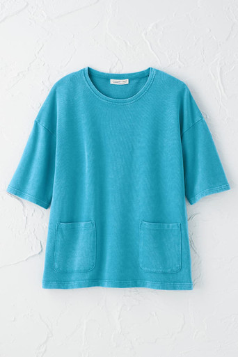 French Terry Pocket Top - Coldwater Creek French Terry Pocket Top - Coldwater Creek