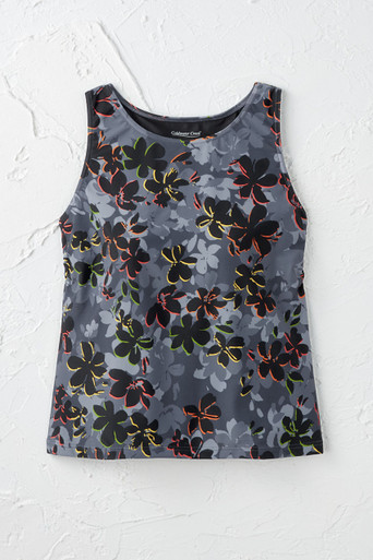 irojikake Transform Tops(BLACK) フラワープリント Erika Top | Black | Fashionkind