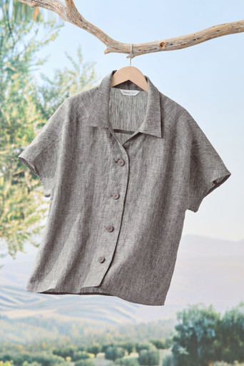 トップス AmeriLACE COMBI HALF SLEEVE JACKET SHIRT LACE COMBI HALF SLEEVE JACKET SHIRT