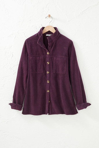 Vintage Washed Corduroy Shirt - Coldwater Creek