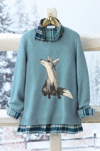 Arctic Fox Sweater Coldwater Creek - Main Image