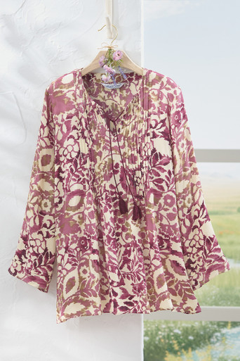Julietta Pintucked Tunic - Coldwater Creek