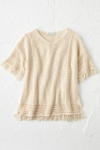 Fringe Delight Sweater - Coldwater Creek