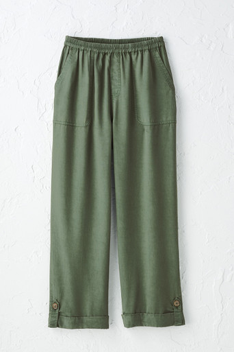 Easy TENCEL™ Cropped Pants - Coldwater Creek