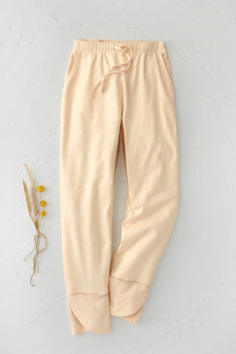 Tulip Hem Pull-On Cropped Sweatpants - Coldwater Creek