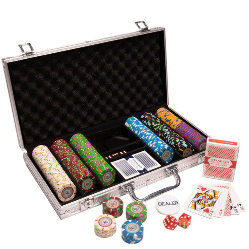 300 'The Mint' Poker Chip Set with Aluminum Case