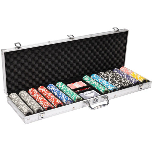 600 Eclipse Poker Chip Set with Aluminum Case