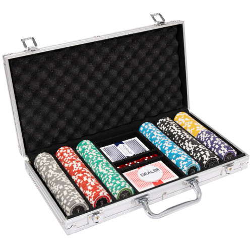 300 Eclipse Poker Chip Set with Aluminum Case