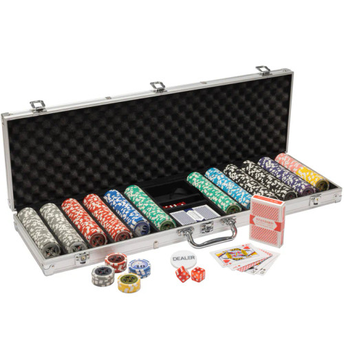 600 Ultimate Poker Chip Set with Aluminum Case