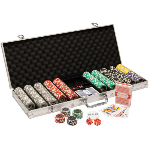 500 Ultimate Poker Chip Set with Aluminum Case