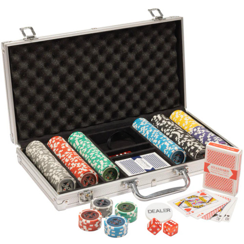 300 Ultimate Poker Chip Set with Aluminum Case