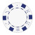 Striped Dice Poker Chips