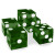 5 19mm Grade A Precision Dice with Matching Serial Numbers