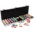 600 Milano Poker Chip Set with Aluminum Case