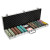 600 Poker Knights Poker Chip Set with Aluminum Case