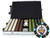 1,000 'Rock & Roll' Poker Chip Set with Rolling Case