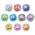600 Yin Yang Poker Chip Set with Aluminum Case