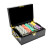 500 Welcome to Las Vegas Poker Chip Set with Black Mahogany Case
