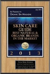 Organic Spa Magazine Award "Best Organic Products" every year since 2013!