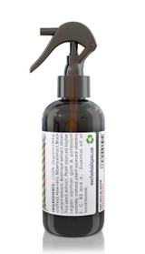 (All ingredients 100% Organic/sustainably wild crafted) Aloe Vera , Blueberry extract, Black Currant extract, Beet Root extract, Kham Thai seed extract. Plant sourced kosher vegan Xanthan Gum & Potassium Sorbate . Natural plant sourced Vitamin E , Vitamin C, Vitamin B2 and Vitamin A . Essential oil of Sandalwood.