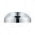 CHROME PLASTIC SMALL GAUGE BEZEL WITH VISOR