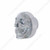 CHROME SKULL DASH KNOB