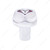 Ace Of Spades Air Valve Knob - Chrome With Red Inlay