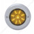 2" Chrome Plastic Mirror Light Bezel Without Visor