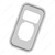 Chrome Plastic Dimmer Switch Trim For Peterbilt