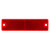 Red Plastic Rect Reflector..Mini Stick-On Rectangu