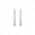 Chrome Bullet Shape Door Lock Knobs (2Pc/Set)