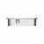 Chrome Plastic A/C Vent For 2001-2005 Peterbilt - Driver