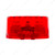 9 LED 2" Round Light (Clearance/Marker) - Red LED/Red Lens